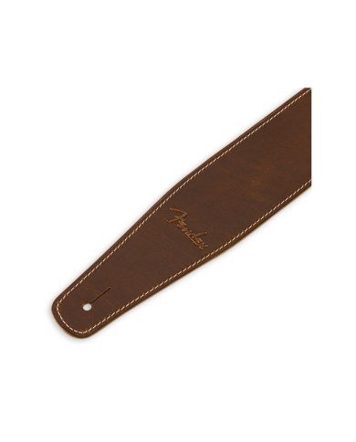 Fender Gitarrengurt Leder Tan Braun - Premium-Komfort 6,35 cm