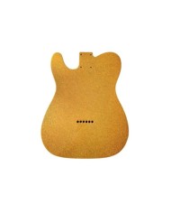 Thinline Sparkle Gold gloss varnished Telecaster body