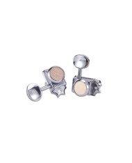 Mécaniques de guitare 6R à bouton rond - Chrome ou Nickel-Guyker