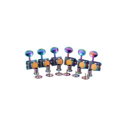 Guyker 6R Locking Guitar Tuners – Rainbow