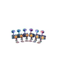 Guyker 6R Locking Guitar Tuners – Rainbow