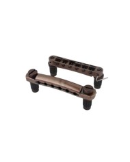Tune‑O‑Matic Bridge & Stop Tailpiece – Chrome, Black, Gold, Bronze, Aged or Rainbow- Guyker