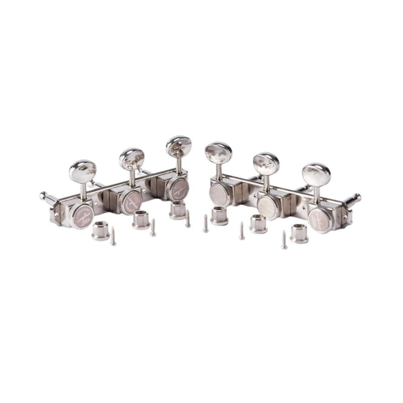 Locking tuners 3+3, nickel 1:15 Locking tuners 3+3, nickel 1:15
