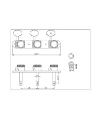 taille mecanique autoblocante nickel 3+3 Guyker