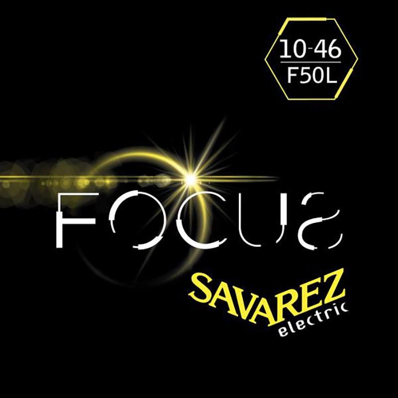 SAVAREZ® FOCUS CORDES ÉLECTRIQUE LIGHT 010-046 SAVAREZ® FOCUS CORDES ÉLECTRIQUE LIGHT 010-046
