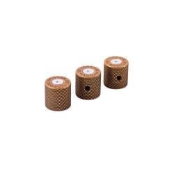 Bouton potentiomètre “Balle” Guyker  laiton