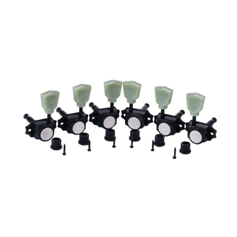 Mécaniques 3+3 Tulipe Deluxe Black and Green Guyker