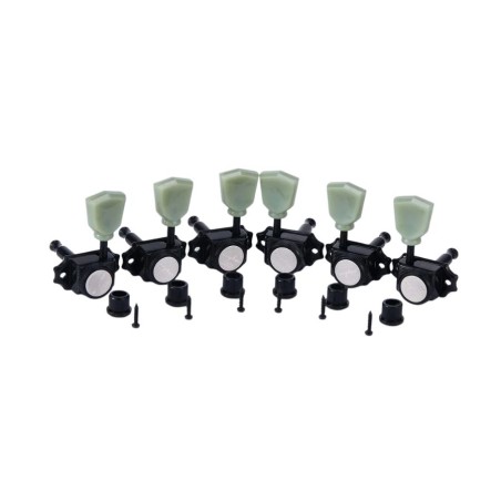 Mécaniques 3+3 Tulipe Deluxe Black and Green Guyker