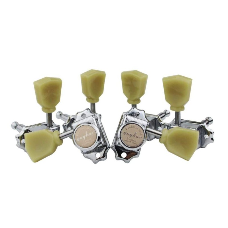 Mécaniques 3+3 Tulipe Deluxe Chrome Guyker