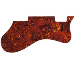 Pickguard Tortoise Parchement 4Ply pour Epiphone Riviera 62-70's