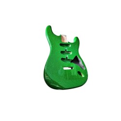 Corps Stratocaster Sparkle Green coté