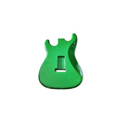 Corps Stratocaster Sparkle Green arrière