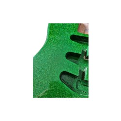 Corps Stratocaster Sparkle Green détaoils paillette