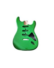 Corps Stratocaster Sparkle Green devant
