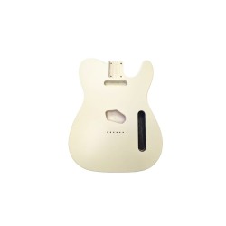 Corps Telecaster Cream Yellow, en aulne 3 pièces