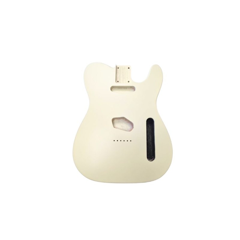 Corps Telecaster Cream Yellow, en aulne 3 pièces