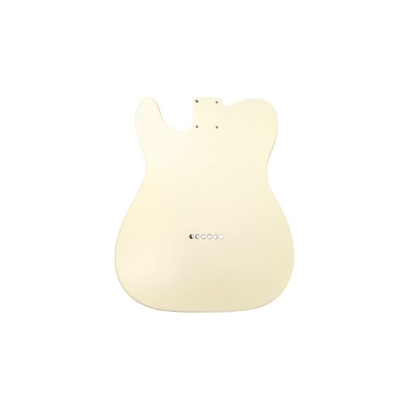 Corps Telecaster Cream Yellow, en aulne 3 pièces de dos