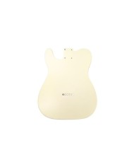 Corps Telecaster Cream Yellow, en aulne 3 pièces de dos