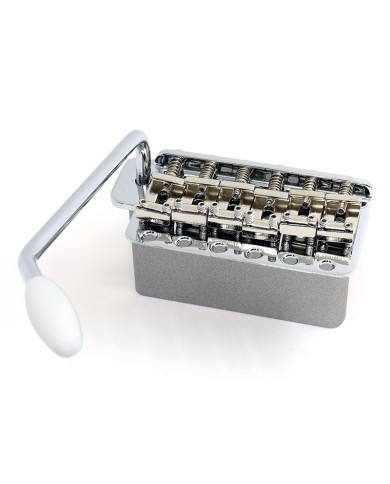Gotoh Vintage Stratocaster Vibrato-Tailpiece, Chrom, Stahlblock GE101TS