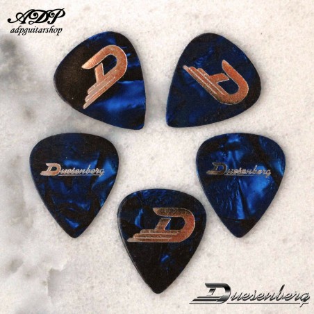 1 Mediator Duesenberg Cellulo Shell Picks heavy 0,95 Blue Pearl