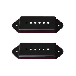 Cache Micro Noir P90-Dog Ear Remplacement pour Gibson Les Paul Junior
