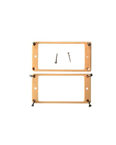 2 Rahmen für Humbucker-Pickup Creme