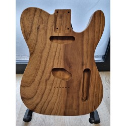 Corps Telecaster en Frene 2 pièces "Roasted", Non vernis-STOCK B