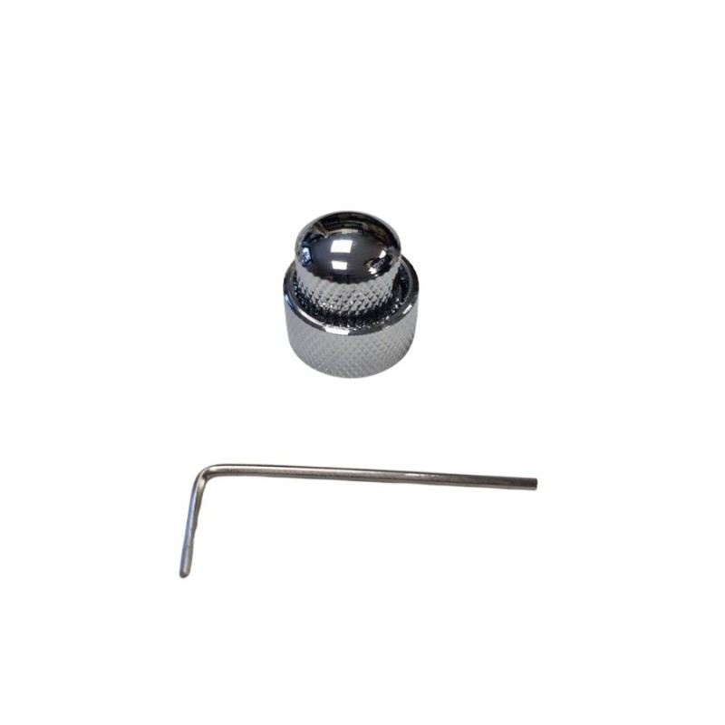 Double knob chrome 3mm et 6 mm