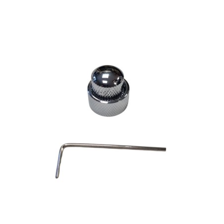 Double knob chrome 3mm et 6 mm