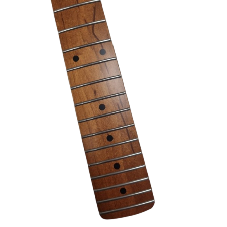 B stock : 22 frets Satin Nitro varnished Roasted Mapple Neck, for Stratocaster