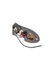 Vorkonfektionierte Kontrollplatte für Jazz Bass, Chrom