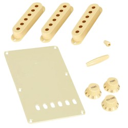Kit d'accessoires pour Strat All Parts Parchment