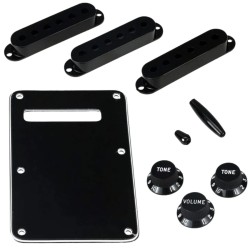 Kit d'accessoires pour Strat All Parts  black