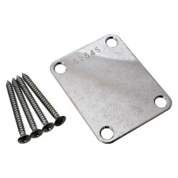 Plaque de manche numérotée chrome - Gotoh