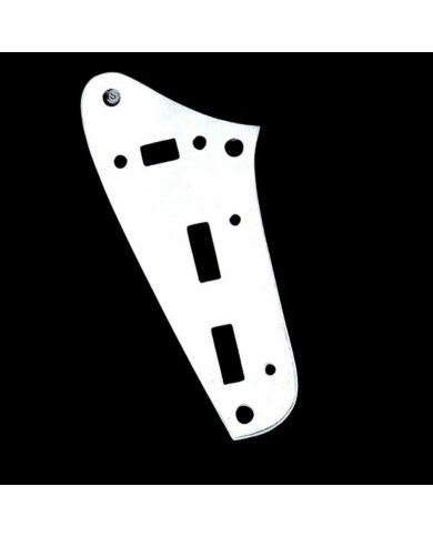 Obere Kontrollplatte für Fender Jaguar, Chrom