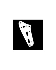 Obere Kontrollplatte für Fender Jaguar, Chrom