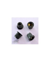 4-saitige Saitenhülsen schwarz 3/8" für Bass
