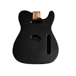 Corps Telecaster Metallic Black, verni gloss