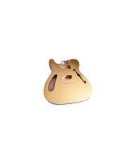 Linkshänder Thinline, Gold Top, einfaches schwarzes Binding