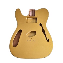 Corps Telecaster gaucher Thinline , Top Gold