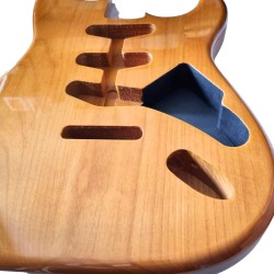 Stratocaster finition naturelle vernis