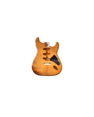 Stratocaster aus 3-teiligem Erlenholz, natur lackiert