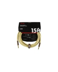 Fender Deluxe straight cable (4.5m) TWEED