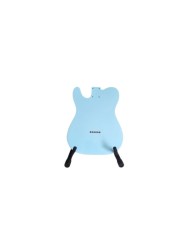 Corps Telecaster Aulne 3 pièces, Sonic Blue et double binding,