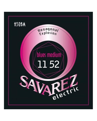 Saitensatz SAVAREZ Hexagonal Explosion Blues Medium 011-052