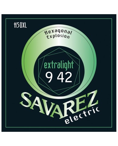 SAVAREZ HEXAGONAL EXPLOSION ELEKTROGITARRENSAITEN EXTRALIGHT 009-042