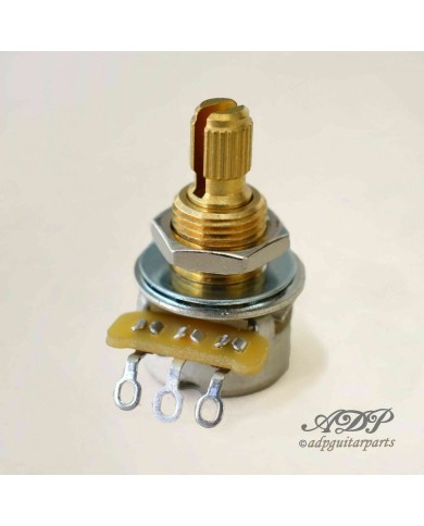 Mini CTS Potentiometer, gerändelte 6 mm US-Achse, 250KA