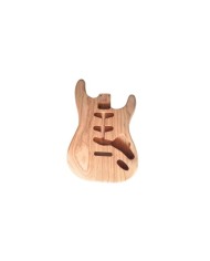 Roasted Swamp Ash 2 pieces Body Stratocastre