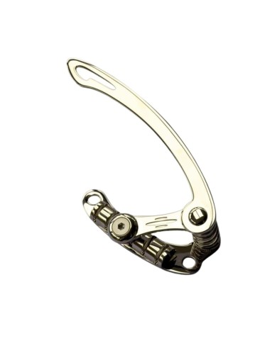 Tremolo Goldo Les Trem TLT2N, Nickel, flacher Arm