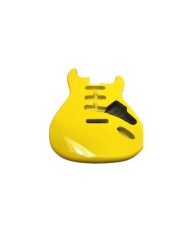 Stratocaster Body Graffiti Yellow, 2-piece alder